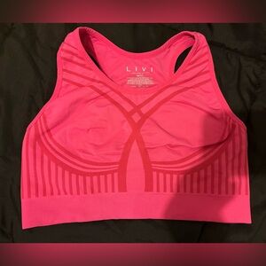 LIVI Pink Sports Bra Plus Size 18/20 Lane Bryant